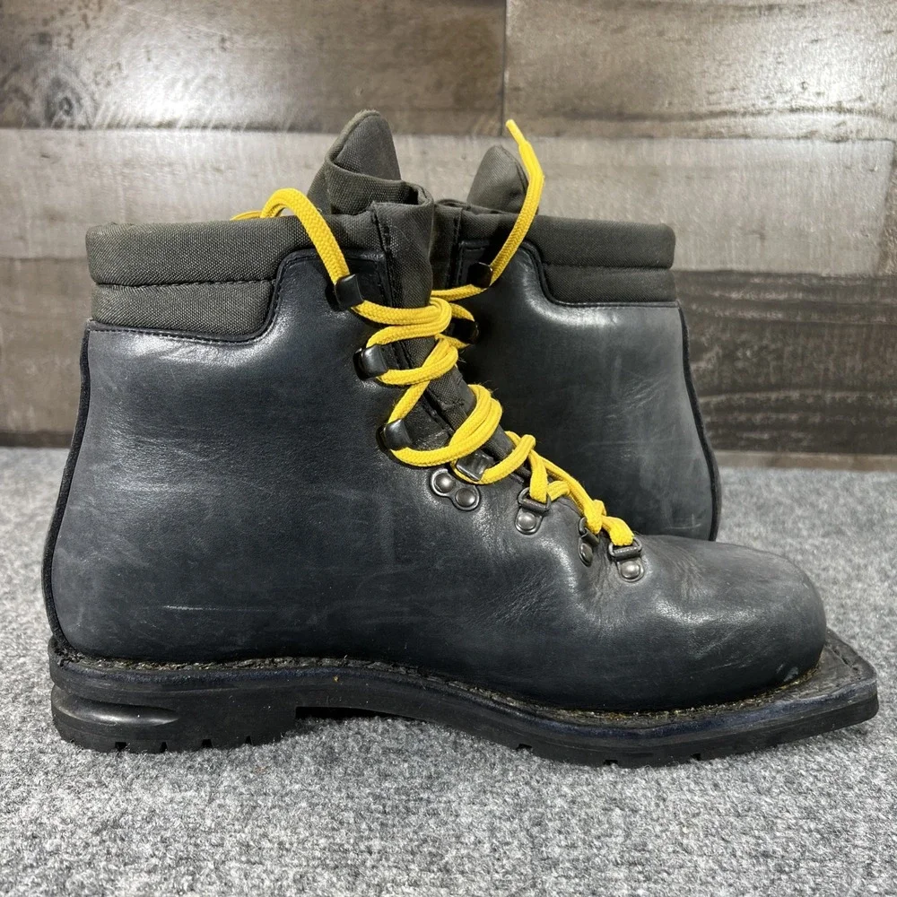 ASOLO Sport Snowfield II All-Leather Nordic Telemark 75mm 3-Pin Boots Men's 9 NM